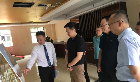 集团向导率队考察AG真人旅馆部分存量项目