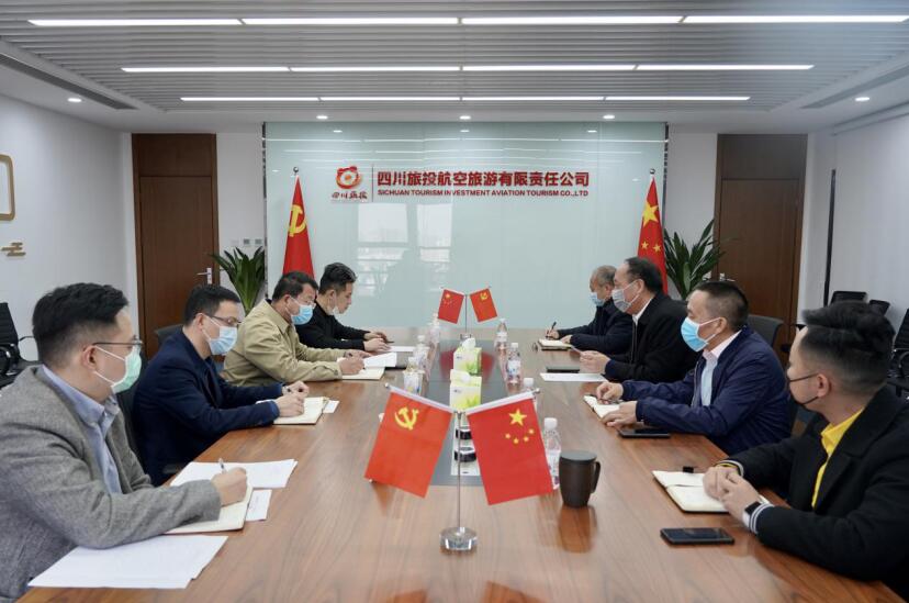 周晓阳率队调研AG真人航旅复工复产事情